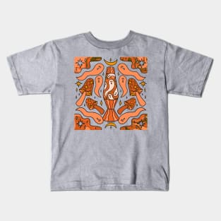 Fall Lava Lamp Kids T-Shirt